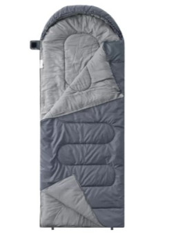 Спальный мешок RSP Sleep 150 L (серый, 220x80см, молния слева)