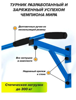 Турник Absolute Champion Aktiv (синий)