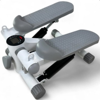 Степпер Atlas Sport AS-504  с эспандерами и ковриком (белый)