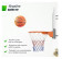 Баскетбольный щит UNIX Line B-Backboard-PC 50"x32" R45