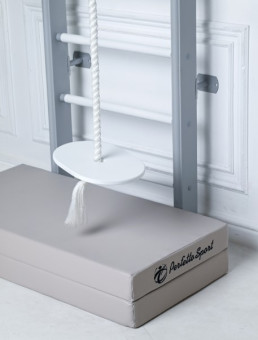 Детский спортивный комплекс PERFETTO SPORT PS-111 Scala in legno (grigio)