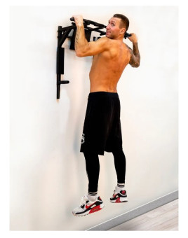 Турник 3 в 1 Absolute Champion "Центрл Спорт PRO Maх" (черно-салатовый)