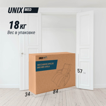 Массажное кресло UNIX Med Avola (бежевый)