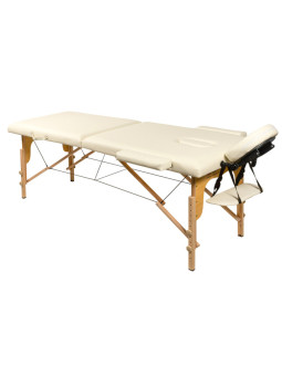 Массажный стол деревянный, Alpin TMW-60 (бежевый)