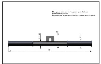 Ручка для тяги Комфорт ARV024