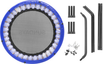 Батут Sundays D101 (синий, с ручкой)