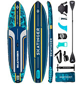 Сапборд Skatinger Leafy Expedition Blue