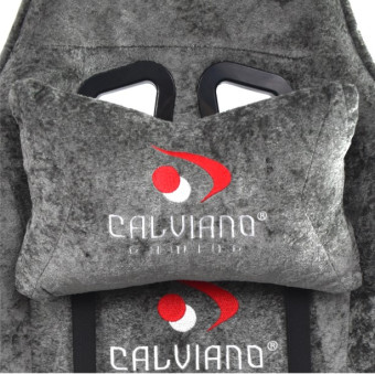 Кресло вибромассажное Calviano Amarone (серый)