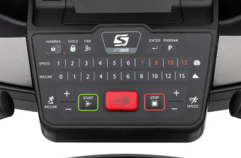 Беговая дорожка SPIRIT XT385 (черный)