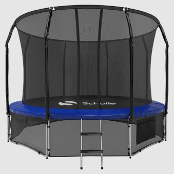 Батут Scholle Space Twin 14FT (красный-синий)