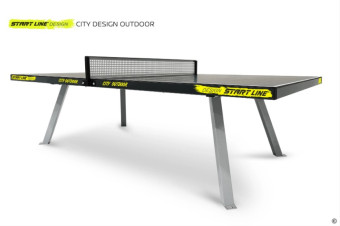 Стол теннисный Start Line City DESIGN, Всепогодный