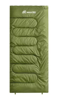 Спальный мешок RSP Breeze 350 L (зелёный, 190x75см, молния слева)