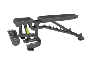 Скамья регулируемая с валиком для ног UltraGym UG-KJ1244N
