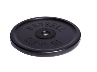 Диск олимпийский "Barbell" d 51 мм (черный, 10 кг)