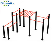 Площадка для воркаута в парк Dinamika ZSO-002794