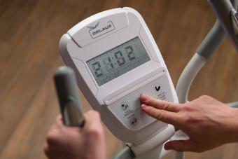 Эллиптический тренажер Orlauf Solo M (жемчужный)