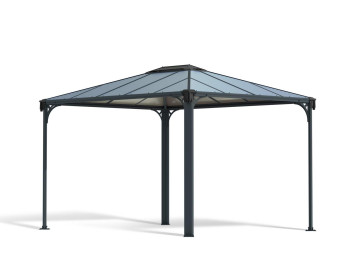 Открытая беседка MARTINIQUE 3600 GARDEN GAZEBO (серо-бронзовый)