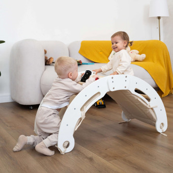 Арка-качалка "Romana Eco5" (03.20.05, дерево/белый)