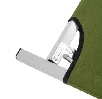 Складная туристическая кровать RSP Strong (Оливково-зелёный)