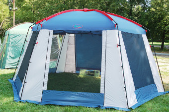 Тент-шатер CANADIAN CAMPER Summer House (синий)