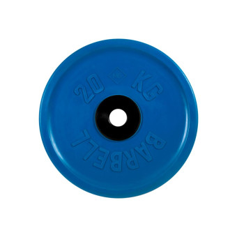 Диск олимпийский Barbell d51 мм (цветной, 20 кг)