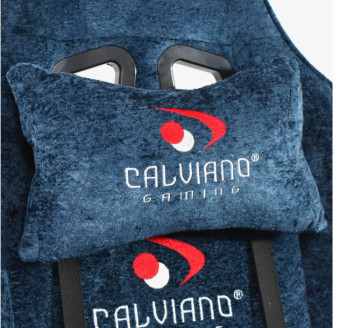 Кресло вибромассажное Calviano Amarone (синий)
