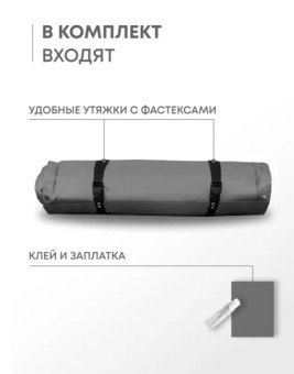 Самонадувающийся коврик RSP Sunny 75 (серый)