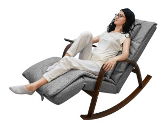 Массажное кресло-качалка FUJIMO Time2Chill (Grey)