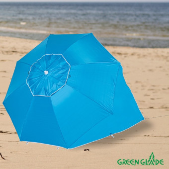 Зонт от солнца Green Glade A2102 (голубой)