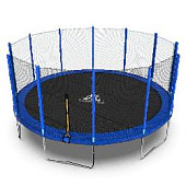 Батут DFC Trampoline Fitness с сеткой 16FT-TR-B