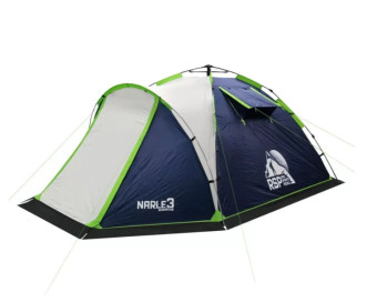 Палатка кемпинговая RSP Narle 3 с автоматическим каркасом (синий)