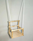 Качели деревянные детские KMS