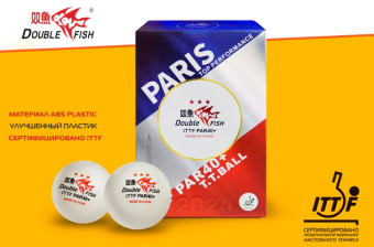 Мячи для н/т Double Fish PAR40+3 (paris) 