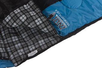 Спальный мешок INDI Vermont Plus R-zip (синяя)