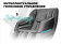 Просторное массажное кресло FUJIMO DISCOVERY 3D XL (серый)