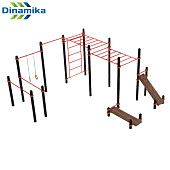 Спортивный комплекс Dinamika Супер Макс ZSO-001958, профиль 76