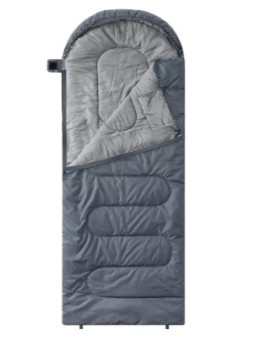 Спальный мешок RSP Sleep 250 R (серый, 220x80см, молния справа)