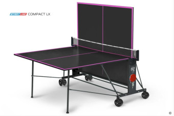 Стол теннисный Start Line Compact LX (Черный)