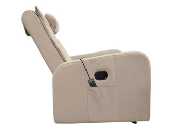 Кресло-реклайнер механический с массажем FUJIMO COMFORT CHAIR (Ваниль)
