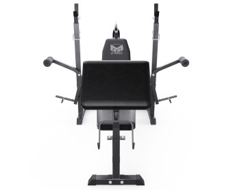 Скамья со стойками под штангу DFC GYRONETICS GN008 (с партой для бицепса)