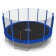 Батут DFC Trampoline Fitness с сеткой 16FT-TR-B