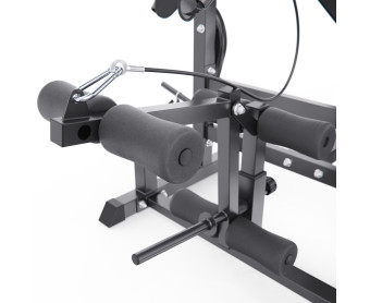 Скамья со стойками под штангу DFC GYRONETICS GN008 (с партой для бицепса)