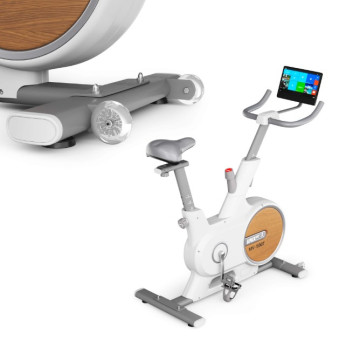 Велотренажер UNIX Fit MV-500T Wood (15,6 TFT') 