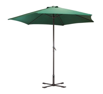 Зонт садовый ECOS GU-03 (зеленый) c подставкой