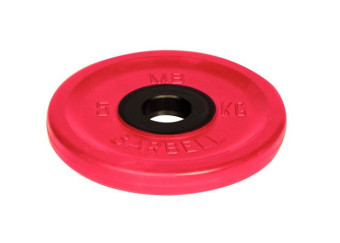 Диск олимпийский Barbell d51 мм (цветной, 5 кг)