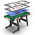 Игровой стол складной UNIX Line Трансформер 4 в 1 (125х63 cм)