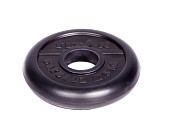 Диск обрезиненный Titan d51 мм (черный, 2.5 кг)