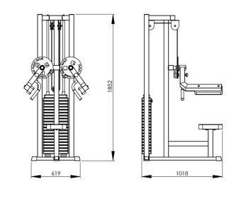 Дельта-машина Central Sport Pro, AR052