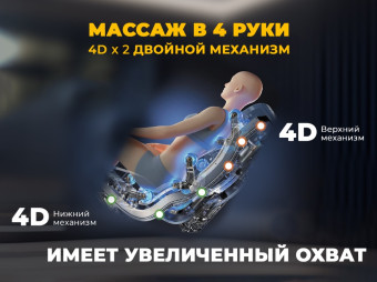 Массажное кресло FUJIMO МАСТЕР Ци (шампань)