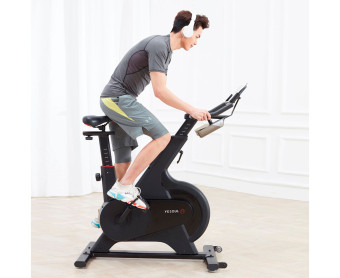 Велотренажер Yesoul Smart M1 с пульсометром (черный)